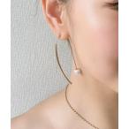 ピアス ロングパールピアス レディース