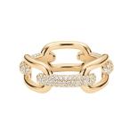 指輪 リング CRYSTAL LINK RING レディースリンク ゴールド レディース