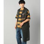 ショッピングスパンコール セーター ニット スパンコール「7」フードロングベスト メンズ