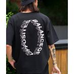 tシャツ RVCA メンズ 「AZUL」 CRUSH CIRCLE TEE Tシャツ 「2024年夏モデル」/ルーカアズールコラボ半袖Tシャツ メンズ