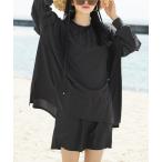 ラッシュガード DAILY UTILITY ラッシュガード「ギャザーチュニック」 レディース