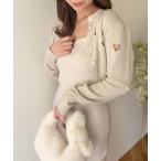 ワンピース ハートカーデセットワンピース