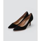パンプス ANIMA スウェード パンプス 6.5cm BLACK