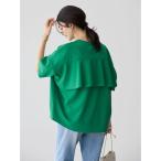 tシャツ Tシャツ 接触冷感バックフレアポンチプルオーバー レディース