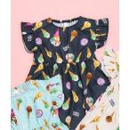 ワンピース 「リンク」サーティワン 転写総柄ワンピース キッズ