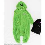 パジャマ 「マインクラフト」 キッズ パジャマ フリース なりきりフード キッズ 子供 男の子 女の子