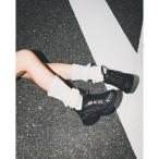 スニーカー ライン配色スニーカー/STE