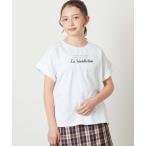tシャツ 「140-150」アソートロゴプリントTシャツ キッズ 子供服 女の子