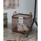 ショッピングバスケット 収納 オリジナル　ＰＥバスケット/Ｌサイズ