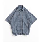 シャツ SEERSUCKER CHECKED SHIRT / シアサッカーチェックシャツ メンズ レディース