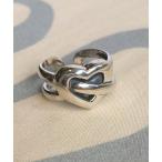 指輪 リング 「aura/オーラ」 CROSS HEART シルバーピンキーリング レディース