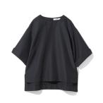tシャツ IEDIT 袖口デザインがポイント きれいめ布はくプルオーバー レディース