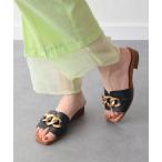 サンダル 「Oh my Sandals」ローヒールチェーンミュールサンダル(E42000) レディース