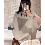 tシャツ 平成レトロ/ラインストーンTシャツ レディース