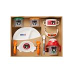 ショッピングストロー 出産祝い テーブルウェアセット　ストローマグ入り