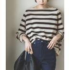 ニット 「追加」ペーパーヤーン裏天竺プルオーバー 3 レディース