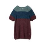 セーター ニット knitbrary ウールシルク ニットTシャツ メンズ