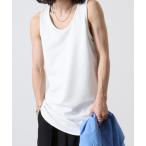 タンクトップ EVOLUTION ラメボーダータンクトップ メンズ レディース