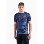 tシャツ 「エンポリオ アルマーニ EA7」Tennis Pro クルーネックTシャツ VENTUS7テクニカルファブリック メンズ