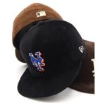 ショッピングコーデュロイ キャップ 帽子 ニューエラキャップ 59FIFTY MLB コーデュロイ メンズ レディース