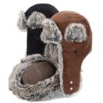 キャップ 帽子 ニューエラ トラッパー ファーボアフリース コーデュロイ メンズ レディース