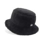 ショッピングハット 帽子 ハット ニューエラ ハット バケハ ミンクフリースボア メンズ レディース