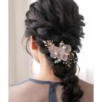 ヘアクリップ 透かしフラワーヘアクリップ