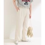 パンツ 「追加」セルロースワイドパンツ レディース