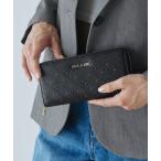 財布 PAUL ＆ JOE ACCESSOIRES (ポール＆ジョーアクセソワ)ラウンドファスナー長財布 PJA-W1071 エンボス レディース