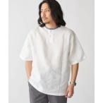 tシャツ SHIPS_ Herdmans リネン 2WAY プルオーバー Tシャツ メンズ