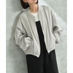 ブルゾン アウター マットウェザーＺＩＰブルゾン レディース