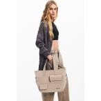 ハンドバッグ POCKET FACE PRAVIA PUショッピングバッグ