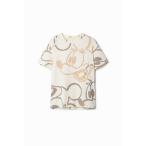 tシャツ BEAU-MICKEY オーバープリントTシャツ メンズ