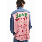 ショッピングBEST ブラウス シャツ THE BEST MICKEY シャツロングスリーブ レディース