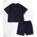 uvカット パジャマ (BE)「ユニセックス」「セットアップ」快適 マルチファンクション ルームウェア( Tシャツ ＆ ショートパンツ )