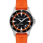 腕時計 HAMILTON 「ハミルトン」 腕時計 Khaki Navy （カーキ ネイビー） Scuba オート 自動巻き 40MM ブラック×オレン