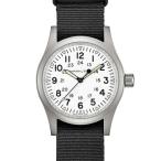 腕時計 HAMILTON 「ハミルトン」 腕時計 Khaki Field （カーキ フィールド）  メカニカル 機械式 38MM ホワイト×ブラック