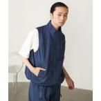 ベスト ジレ 「MandO」ナイロンテッ