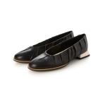 ショッピングバレエシューズ バレエシューズ パンプス ドレープデザインフラットシューズ