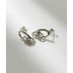 ピアス 「PHILIPPE AUDIBERT」クラシカルオーバルピアス シルバー Bo Kara simple laiton BO3874 レディース