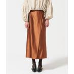 スカート コーティングラップスカート