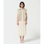 マットツイルタックジレ レディース