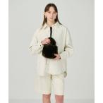 ショッピングETC ハンドバッグ a point etcフェイクファーミニバッグ