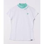  блуза рубашка [FILA GOLF/ filler Golf ] женский короткий рукав mok шея рубашка Golf женский 