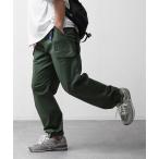 カーゴパンツ 「GERRY」 シャンブレー ・ ポプリン UVカット ストレッチ ワイド カーゴパンツ メンズ レディース