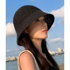 帽子 ハット バケットハット レディース 麦わら帽子夏 レディース