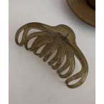 ヘアクリップ ヘアクリップ大きめアクリルバンスクリップ