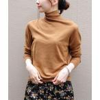 ショッピングハイネック ニット セーター THE SHINZONE/シンゾーン　コットンシルク ハイネックニット　COTTON SILK HIGH NECK KNIT　24A