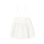 キャミソール コットンエンブロイダリー キャミソール