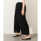 パンツ 「ARMEN 」GAUZE GATHERED EASY PANTS レディース